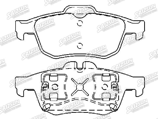 刹车片 Brake Pad Set:44 06 021 54R