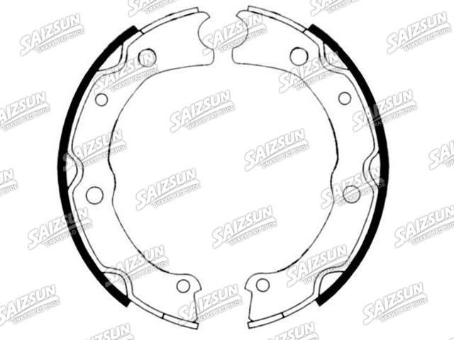 刹车蹄片 Brake Shoe Set:0559-44-570A