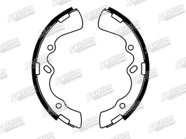 刹车蹄片 Brake Shoe Set:4094-33-310