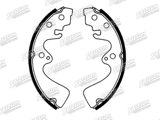 刹车蹄片 Brake Shoe Set:FA01-26-38Z