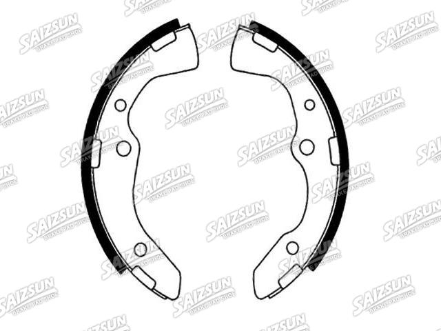 刹车蹄片 Brake Shoe Set:K3353