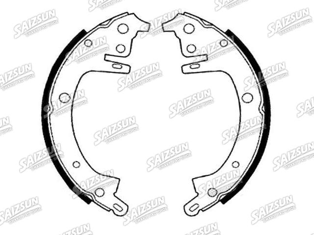 刹车蹄片 Brake Shoe Set:5-87100-032-0