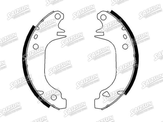 刹车蹄片 Brake Shoe Set:4241.1Z
