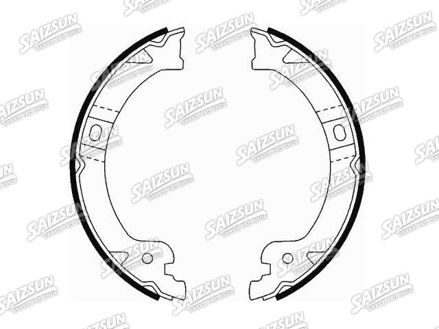 刹车蹄片 Brake Shoe Set:5019802AA