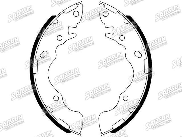 刹车蹄片 Brake Shoe Set:58350- 2FA00