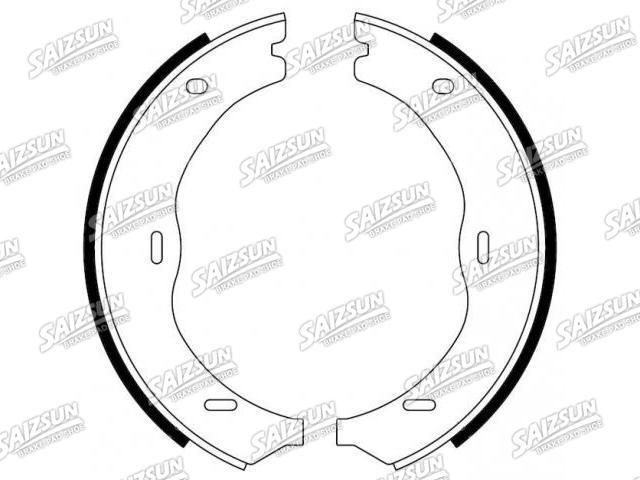 刹车蹄片 Brake Shoe Set:220 420 06 20