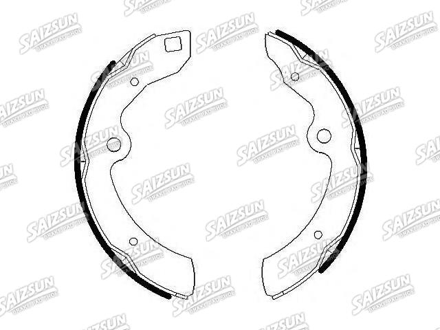 刹车蹄片 Brake Shoe Set:44070-U2000