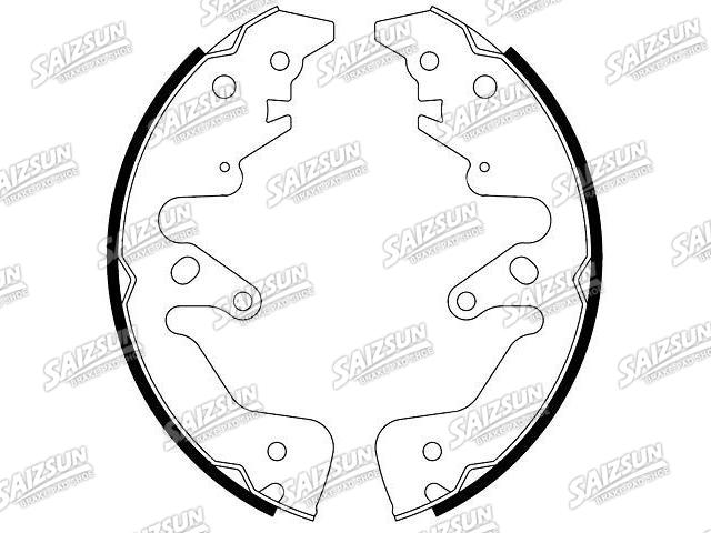 刹车蹄片 Brake Shoe Set:26694-FG000