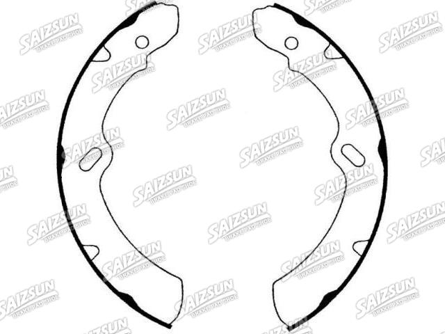 刹车蹄片 Brake Shoe Set:S681-1466