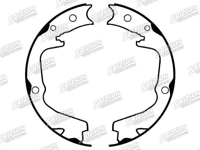 刹车蹄片 Brake Shoe Set:26694-AG000