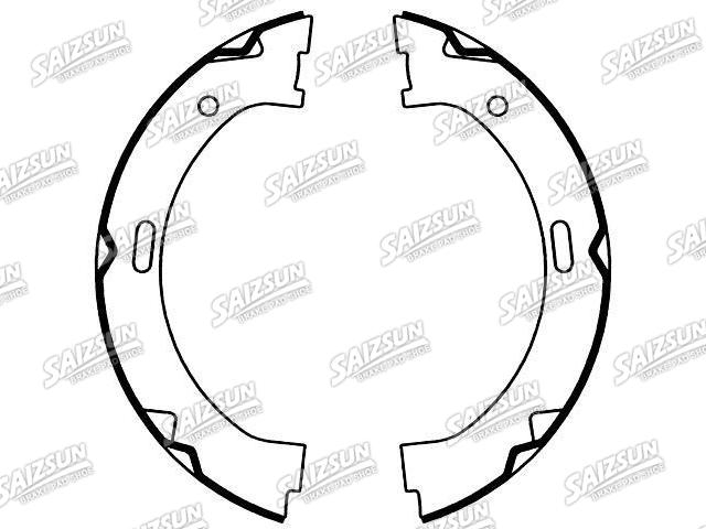 刹车蹄片 Brake Shoe Set:S803-1543