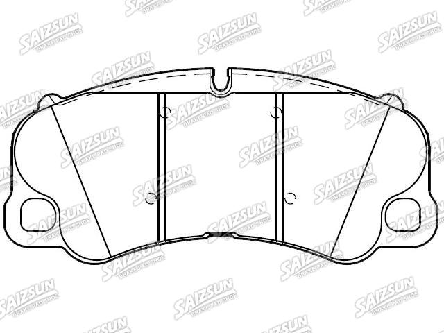 刹车片 Brake Pad Set:991.351.946.01