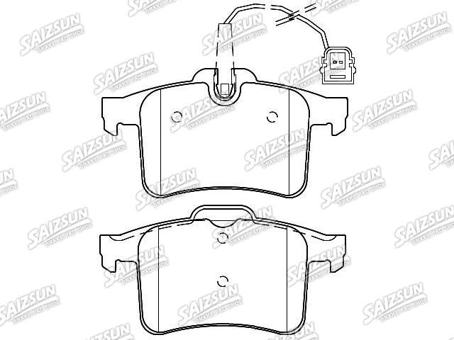 刹车片 Brake Pad Set:C2P25493