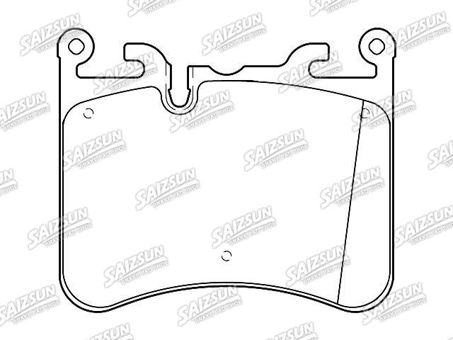 刹车片 Brake Pad Set:T2R11424