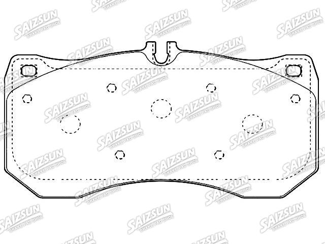 刹车片 Brake Pad Set:4H0 698 151 C