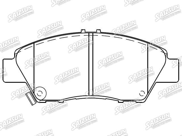 刹车片 Brake Pad Set:45022-T5R-A01