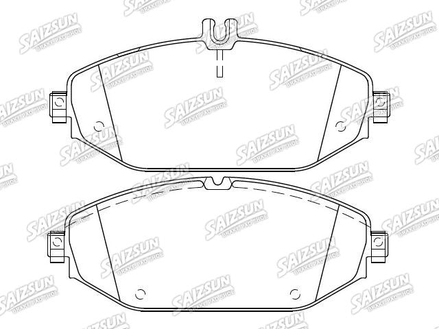 刹车片 Brake Pad Set:A 008 420 38 20