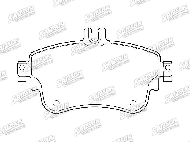 刹车片 Brake Pad Set:000 420 29 02