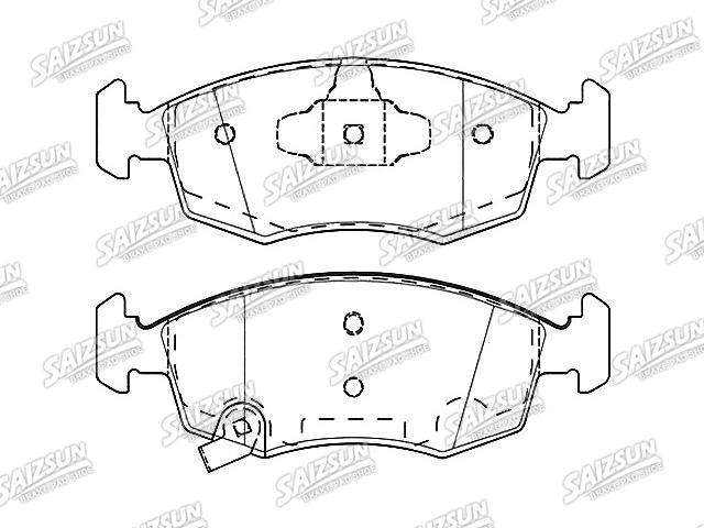 刹车片 Brake Pad Set:77366274