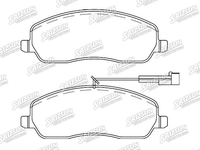 刹车片 Brake Pad Set:77362142