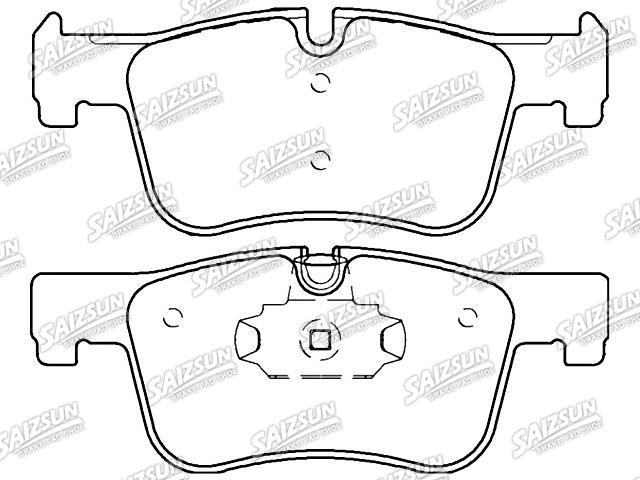刹车片 Brake Pad Set:34 11 6 874 331