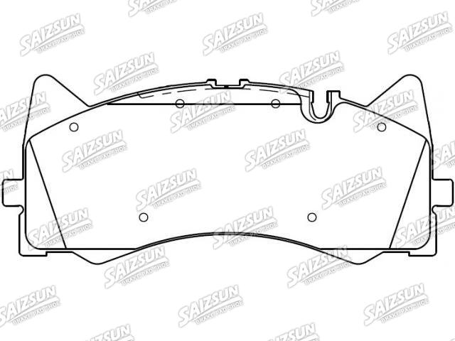 刹车片 Brake Pad Set:000 420 47 00