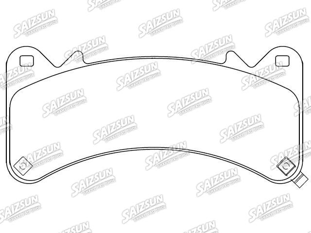 刹车片 Brake Pad Set:23278268