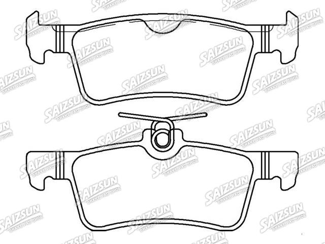 刹车片 Brake Pad Set:16 113 314 80