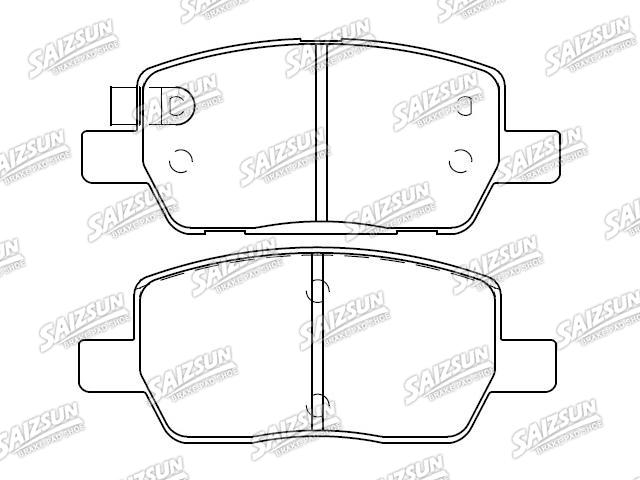 刹车片 Brake Pad Set:13435253