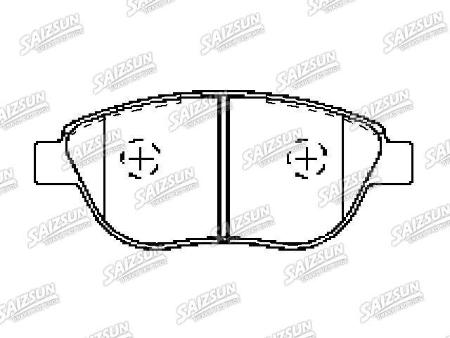 刹车片 Brake Pad Set:41060-2ZS00