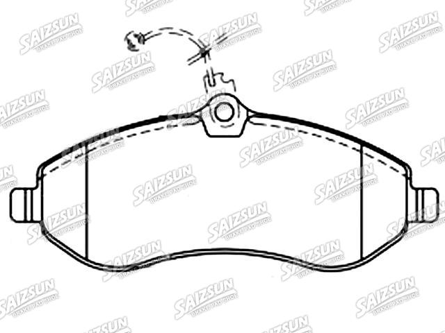 刹车片 Brake Pad Set:1617279580