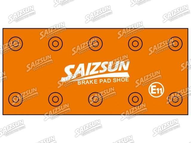 刹车蹄片 Brake Shoe Set:1K01-26-310
