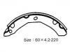 刹车蹄片 Brake Shoe Set:NN4042