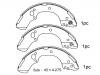 刹车蹄片 Brake Shoe Set:NN4043