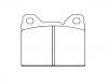 刹车片 Brake Pad Set:2 701 654