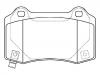 刹车片 Brake Pad Set:68003610AA