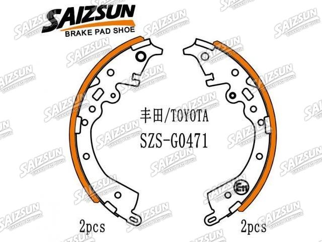 刹车蹄片 Brake Shoe Set:04495-0K130