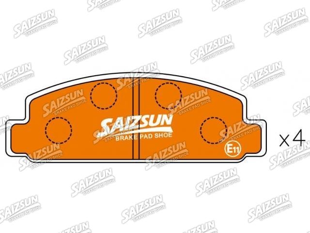刹车片 Brake Pad Set:1243-49-230
