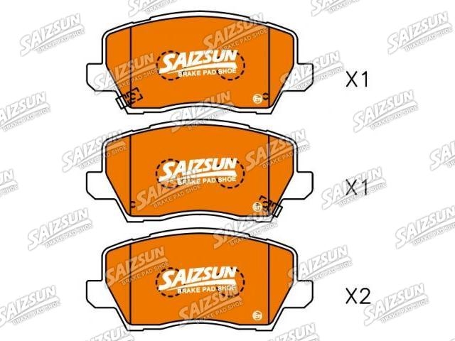 刹车片 Brake Pad Set:58101-G6A40