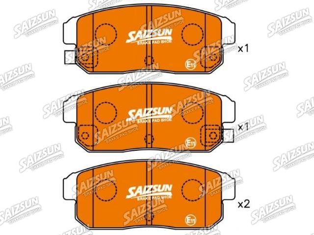 刹车片 Brake Pad Set:F1Y1-26-43Z