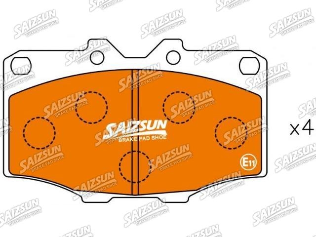 刹车片 Brake Pad Set:04465-60040