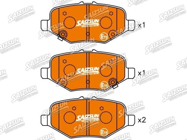 刹车片 Brake Pad Set:DG1Z-2200-C