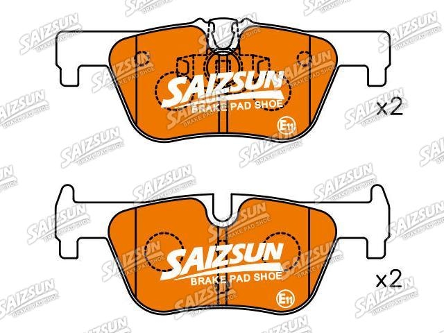 刹车片 Brake Pad Set:34 21 6 850 569