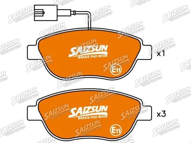 刹车片 Brake Pad Set:7 736 209 2