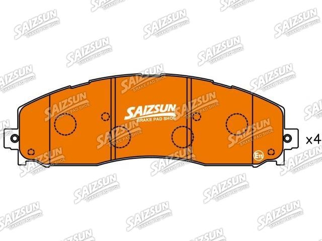 刹车片 Brake Pad Set:DC3Z-2200-B