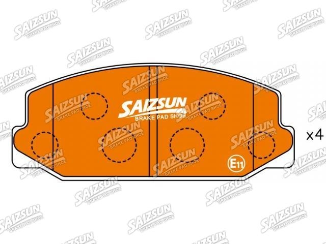 刹车片 Brake Pad Set:04491-14090