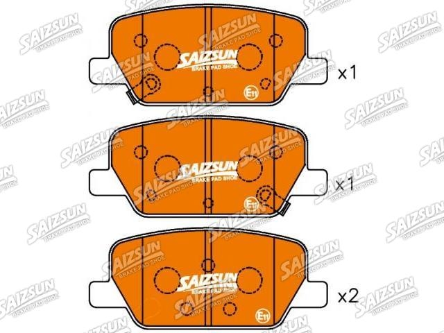 刹车片 Brake Pad Set:58302-S1A50