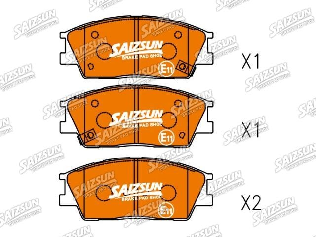 刹车片 Brake Pad Set:58101-K0A50