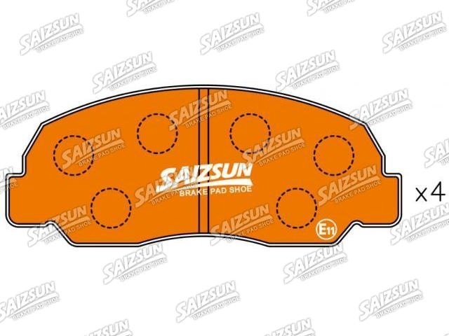 刹车片 Brake Pad Set:04491-87613