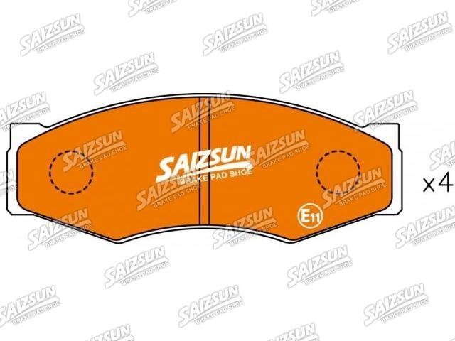 刹车片 Brake Pad Set:D1060-F6494